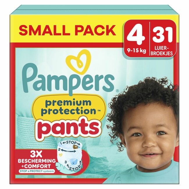 Pampers Premium Protection Pants luierbroekjes maat 4 | 31 stuks