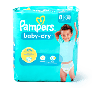 Pampers Baby Dry luiers maat 8 | 28 stuks