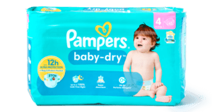 Pampers Baby Dry luiers maat 4 | 45 stuks