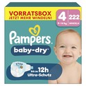 Pampers Baby Dry luiers maat 4 | 222 stuks