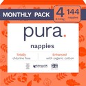 Pura luiers maat 4 | 144 stuks