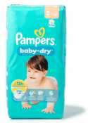 Pampers Baby Dry luiers maat 3 | 52 stuks