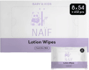 Naïf Plasticvrije Lotion babydoekjes | 432 stuks