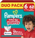 Pampers Baby Dry Pants luierbroekjes maat 6 | 62 stuks