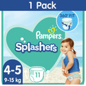 Pampers Splashers zwemluiers maat 4-5 | 11 stuks