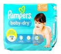 Pampers Baby Dry luiers maat 3 | 34 stuks