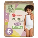 Kruidvat Pure & Soft luierbroekjes maat 6 | 16 stuks