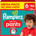 Pampers Baby Dry Pants luierbroekjes maat 6 | 160 stuks