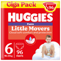 Huggies Little Movers Pants luierbroekjes maat 6 | 96 stuks
