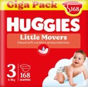Huggies Little Movers luiers maat 3 | 168 stuks