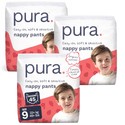 Pura luierbroekjes maat 9 | 45 stuks