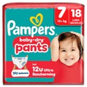 Pampers Baby Dry Pants luierbroekjes maat 7 | 18 stuks