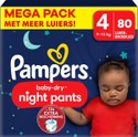 Pampers Baby Dry Night Pants luierbroekjes maat 4 | 80 stuks