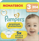 Pampers Premium Protection luiers maat 3 | 204 stuks