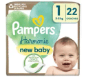 Pampers Harmonie luiers maat 1 | 22 stuks