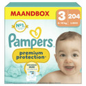 Pampers Premium Protection luiers maat 3 | 204 stuks