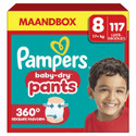 Pampers Baby Dry Pants luierbroekjes maat 8 | 117 stuks