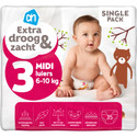 Albert Heijn Extra Droog & Zacht luiers maat 3 | 35 stuks