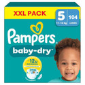 Pampers Baby Dry luiers maat 5 | 104 stuks