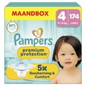 Pampers Premium Protection luiers maat 4 | 174 stuks