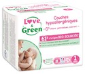 LOVE & GREEN luiers maat 1 | 23 stuks