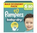 Pampers Baby Dry luiers maat 6 | 80 stuks