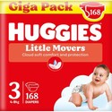 Huggies Little Movers luiers maat 3 | 168 stuks