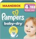 Pampers Baby Dry luiers maat 4+ | 152 stuks