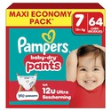 Pampers Baby Dry Pants luierbroekjes maat 7 | 64 stuks