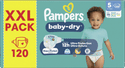 Pampers Baby Dry luiers maat 5 | 120 stuks