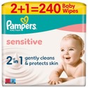 Pampers Sensitive babydoekjes | 240 stuks