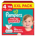 Pampers Baby Dry Pants luierbroekjes maat 4 | 114 stuks