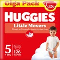 Huggies Little Movers luiers maat 5 | 126 stuks