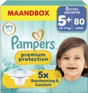 Pampers Premium Protection luiers maat 5+ | 80 stuks