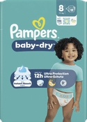 Pampers Baby Dry luiers maat 8 | 19 stuks