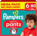 Pampers Baby Dry Pants luierbroekjes maat 6 | 80 stuks