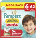 Pampers Premium Protection Pants luierbroekjes maat 6 | 62 stuks