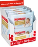 Huggies Extra Care Sensitive babydoekjes | 384 stuks