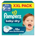 Pampers Baby Dry luiers maat 5+ | 112 stuks