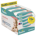 Pampers Sensitive babydoekjes | 1200 stuks
