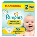 Pampers Premium Protection luiers maat 2 | 240 stuks
