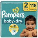 Pampers Baby Dry luiers maat 2 | 116 stuks