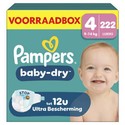 Pampers Baby Dry luiers maat 4 | 222 stuks