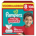 Pampers Baby Dry Pants luierbroekjes maat 8 | 136 stuks