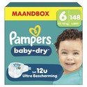 Pampers Baby Dry luiers maat 6 | 148 stuks