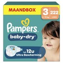 Pampers Baby Dry luiers maat 3 | 222 stuks