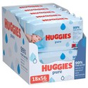 Huggies Pure 99% water babydoekjes | 1008 stuks