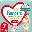 Pampers Premium Care Pants luierbroekjes maat 7 | 81 stuks