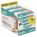 Pampers Sensitive babydoekjes | 1200 stuks