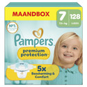 Pampers Premium Protection luiers maat 7 | 128 stuks